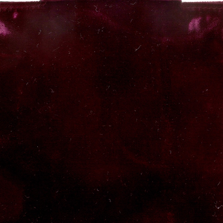 Pre Owned Prada Burgundy Velvet Frame Bag