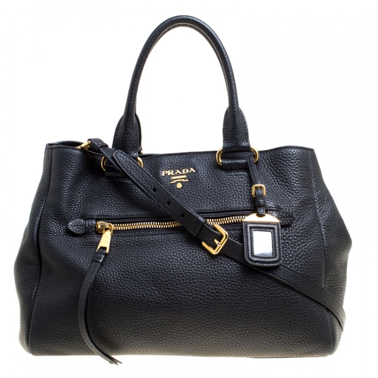 prada vitello daino shopping bag