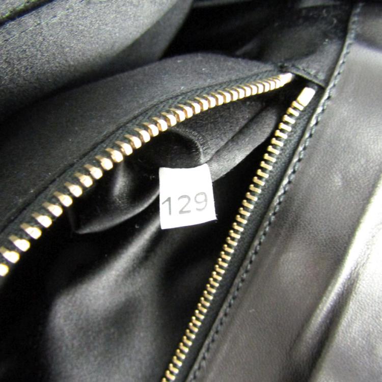مملوكة مسبقًا Prada Nero Nappa Leather Satchel Bag