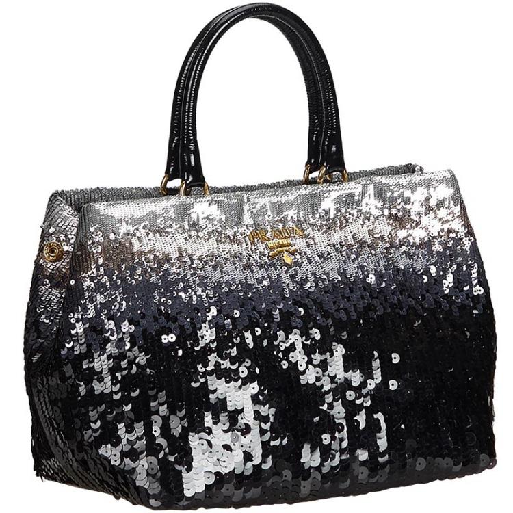 prada sequin bag