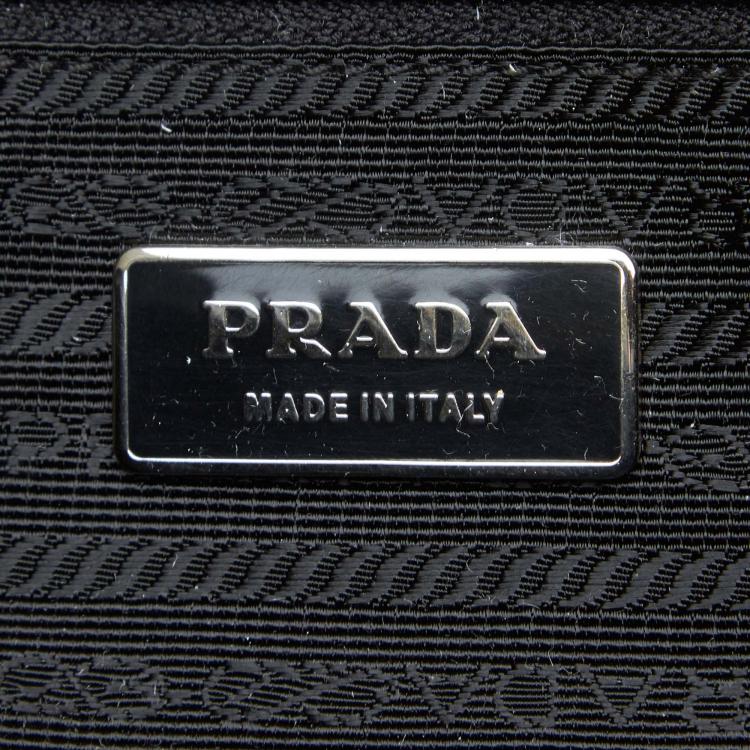 Pre Owned Prada Black Nylon Everyday Bag