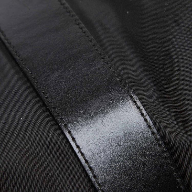 Pre Owned Prada Black Nylon Everyday Bag