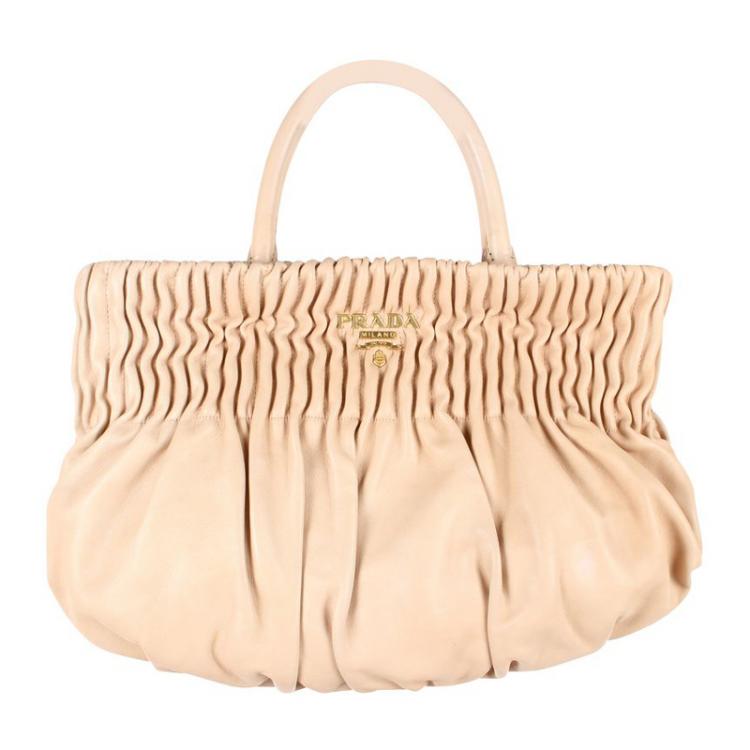 prada light pink handbag