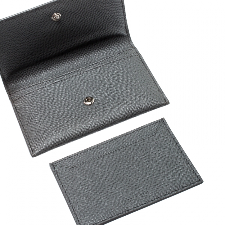 Prada Women's Gray Wallets & Card Holders