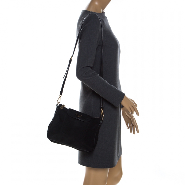prada small crossbody nylon bag