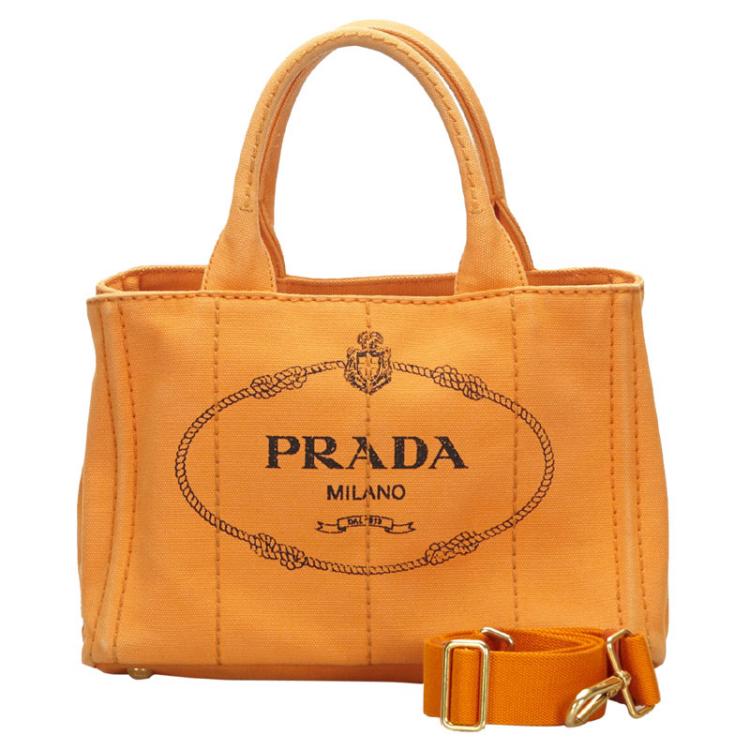 prada canapa orange