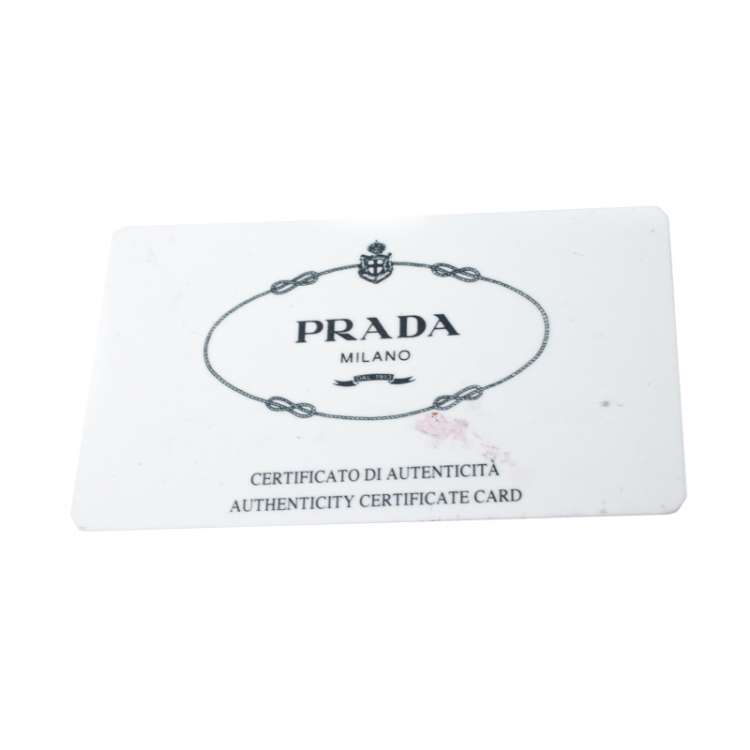 Pre Owned Prada Blue Tessuto Nylon Zainetto Backpack