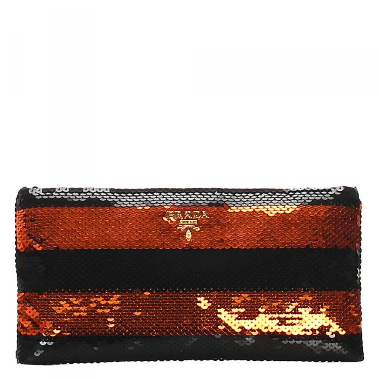 prada sequin clutch