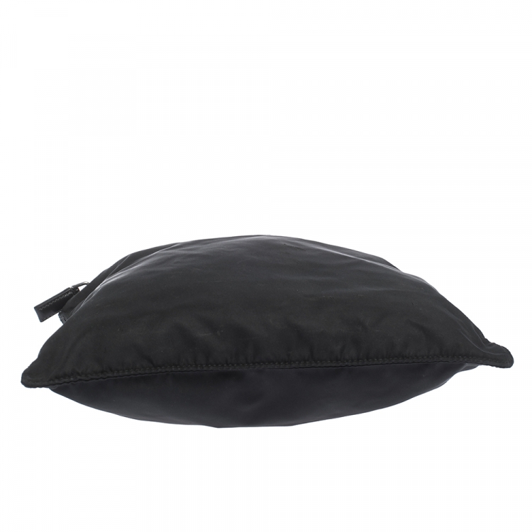 Pre Owned Prada Black Nylon Messenger Bag