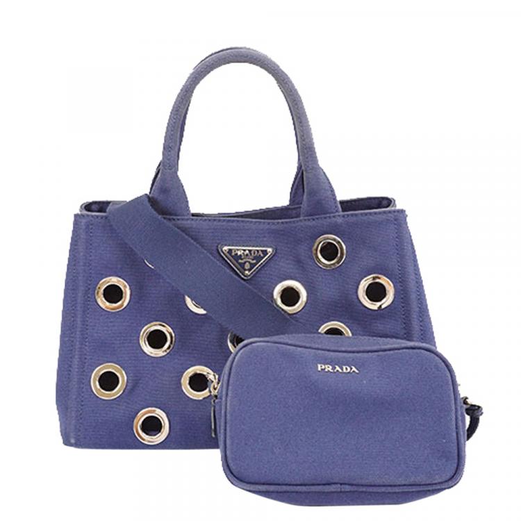 prada grommet bag