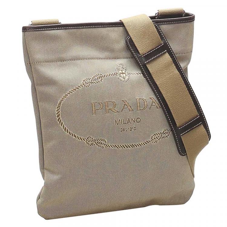 prada jacquard crossbody bag