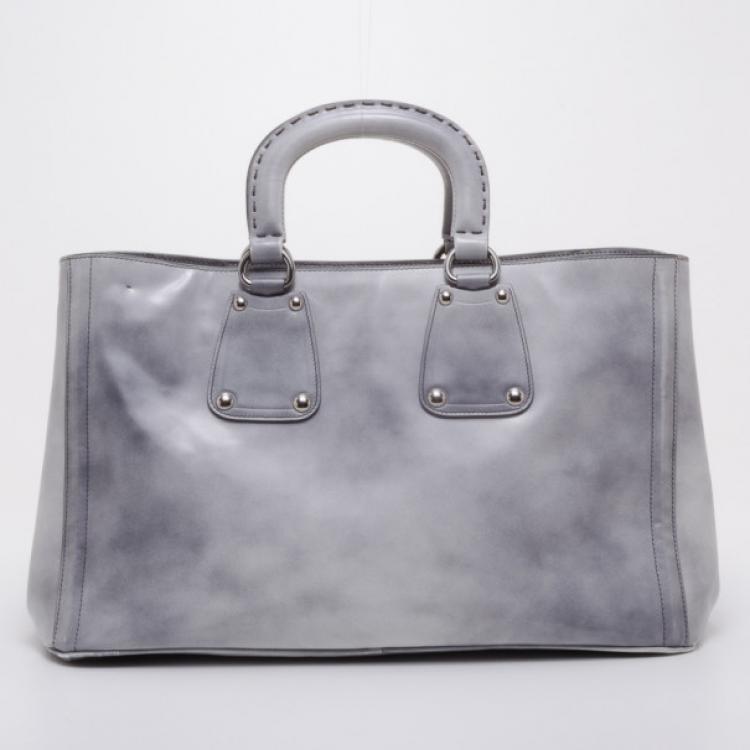 Pre Owned Prada Spazzolato Tote