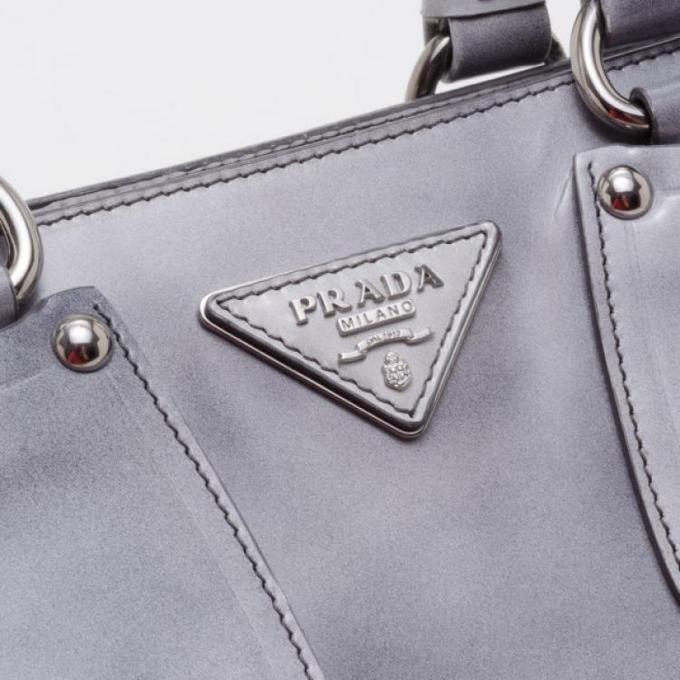 Pre Owned Prada Spazzolato Tote