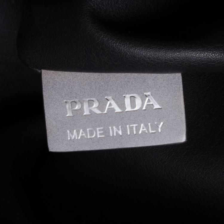 Pre Owned Prada Spazzolato Tote