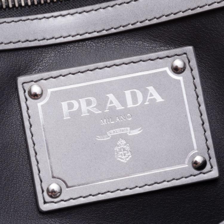 Pre Owned Prada Spazzolato Tote