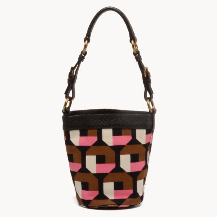 Pre Owned Prada Bucket Handbag 