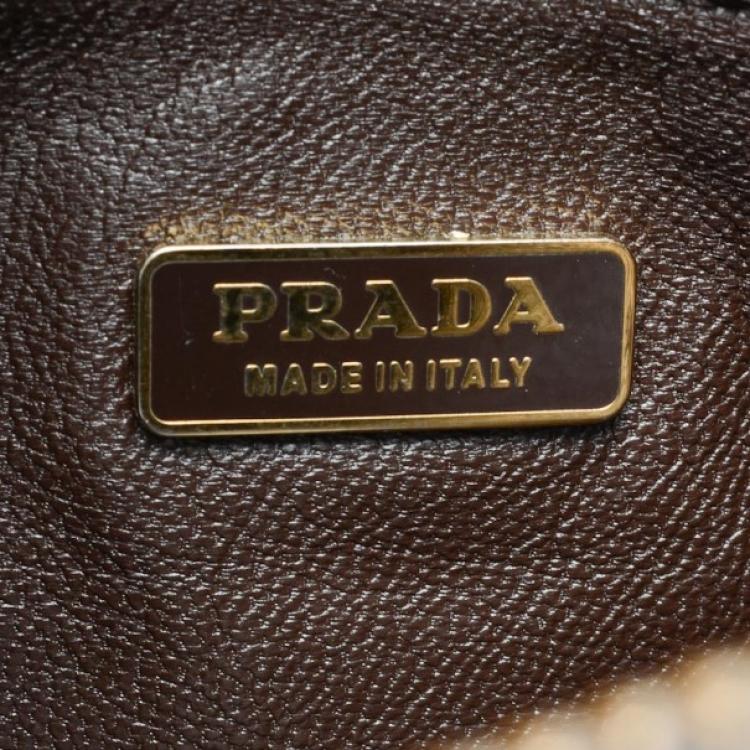 Pre Owned Prada Bucket Handbag 