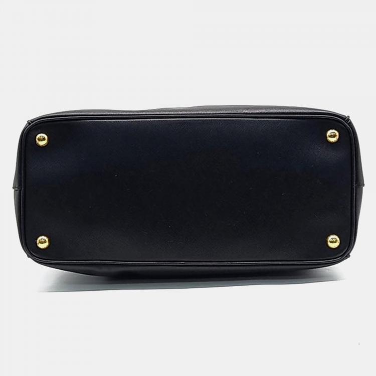 Pre Owned Prada Saffiano Lux Tote/Crossbody Bag