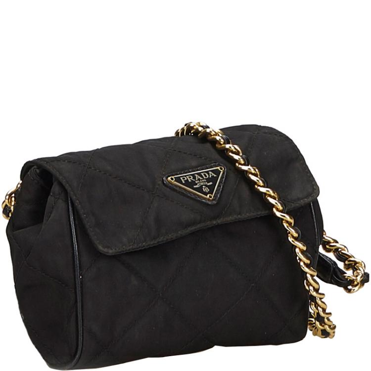 prada belt bag with chain