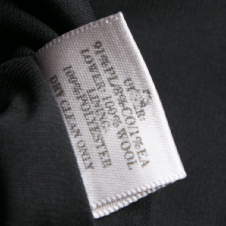 Pre Owned Preen by Thornton Bregazzi Monochrome Dalmatin Spot Jacquard Colby Jacket S
