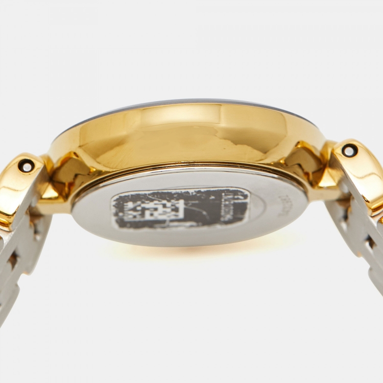 Pre Owned Rado Champagne Two-Tone Stainless Steel Florence R48745253 Women's Wristwatch
