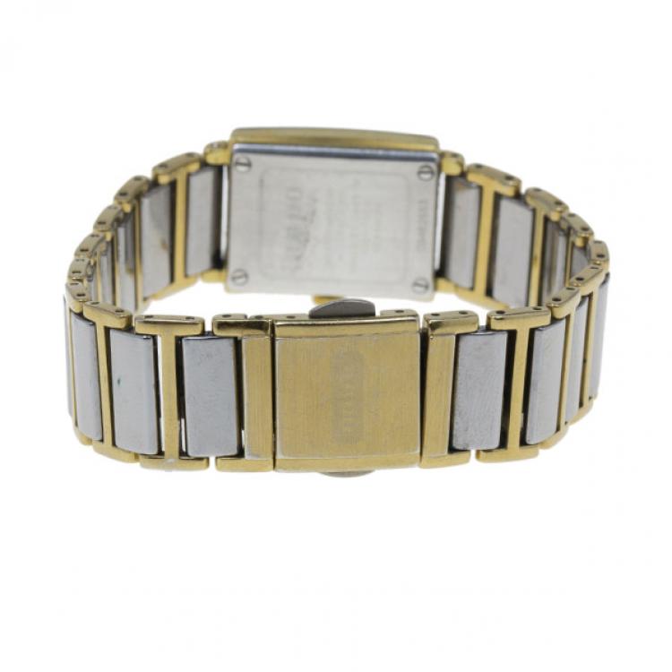 Pre Owned Rado White Stainless Steel Integral Women's Wristwatch 20MM