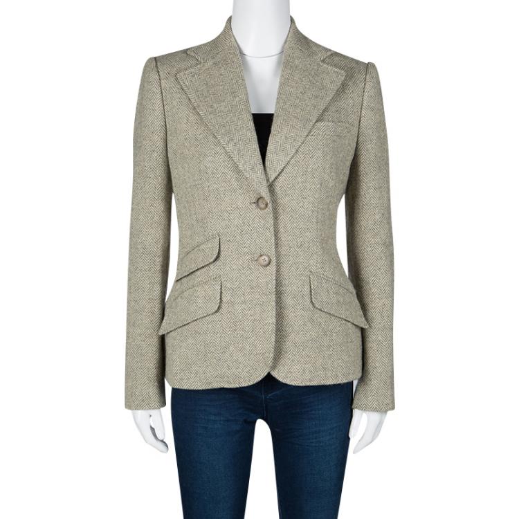 ralph lauren elbow patch blazer