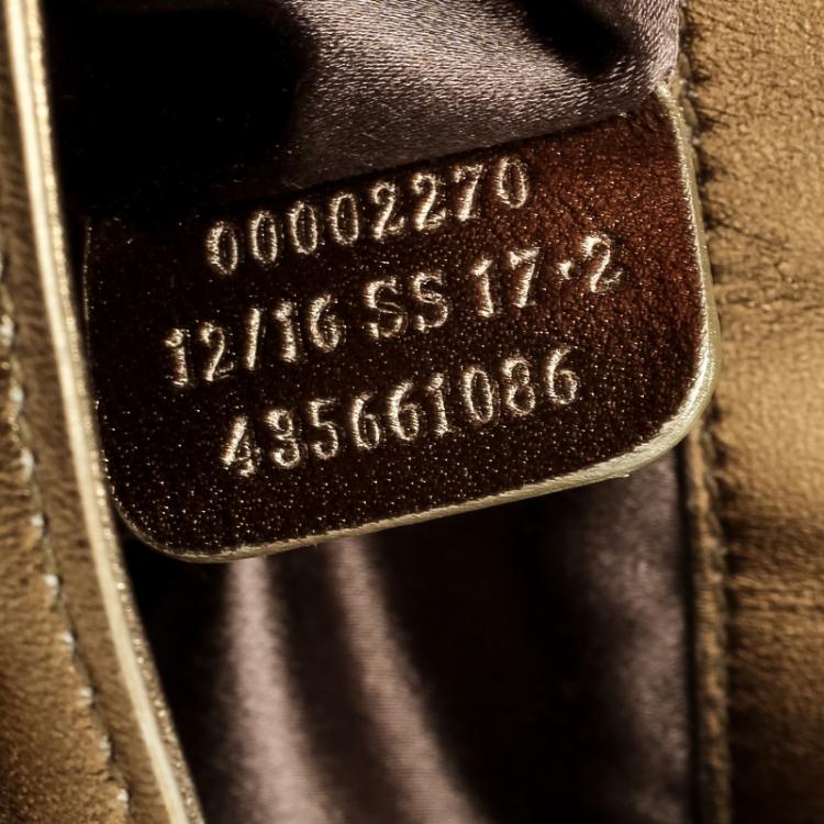 Pre Owned Ralph Lauren Bronze Leather Backpack