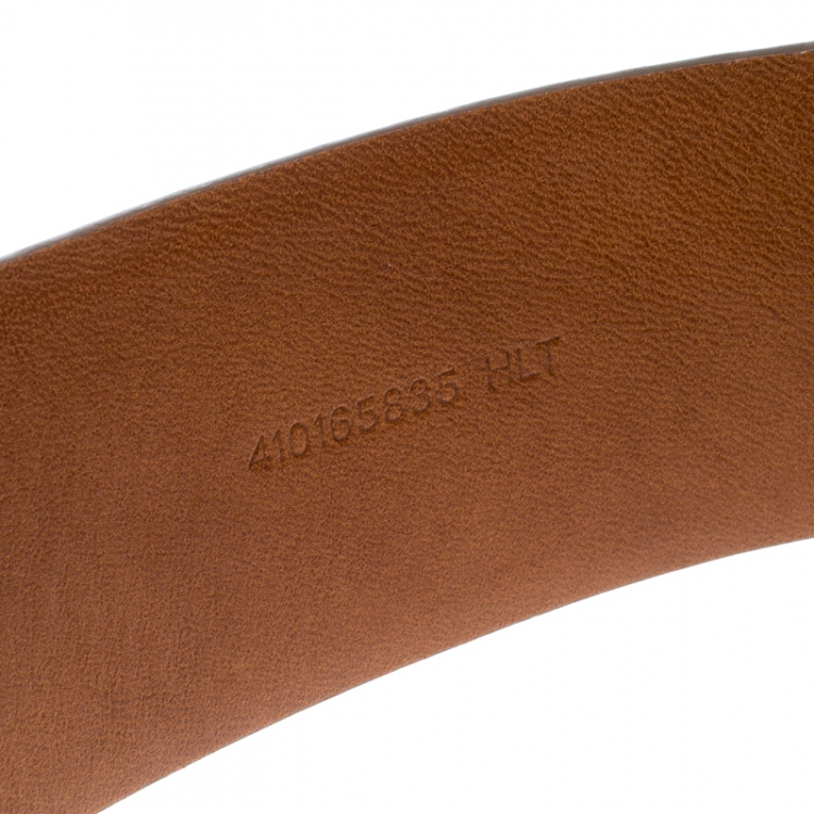 Pre Owned Ralph Lauren Beige Suede Belt 85cm