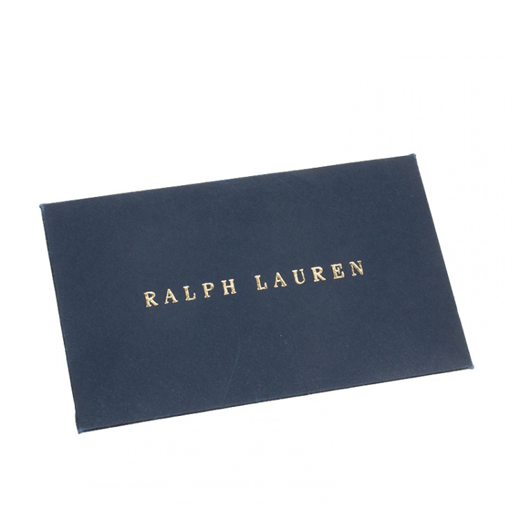 Pre Owned Ralph Lauren Black Leather Ricky Tote 40