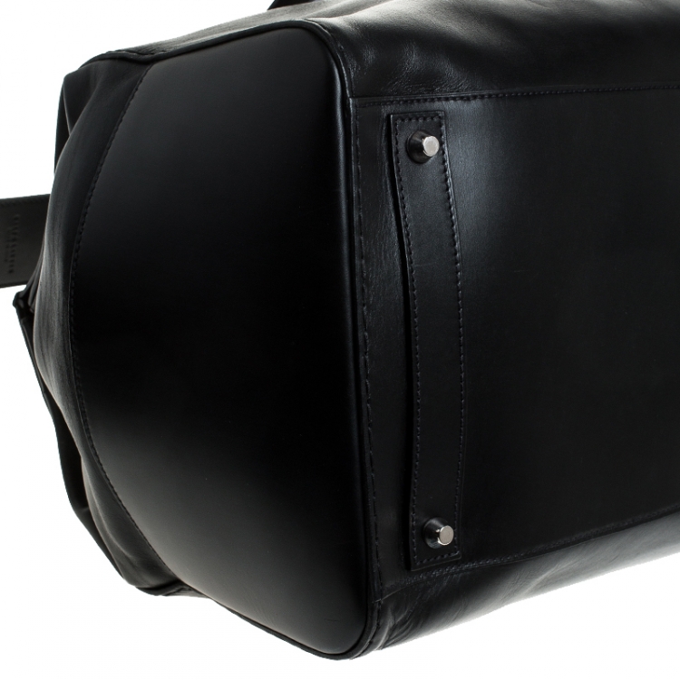 Pre Owned Ralph Lauren Black Leather Ricky Suitcase