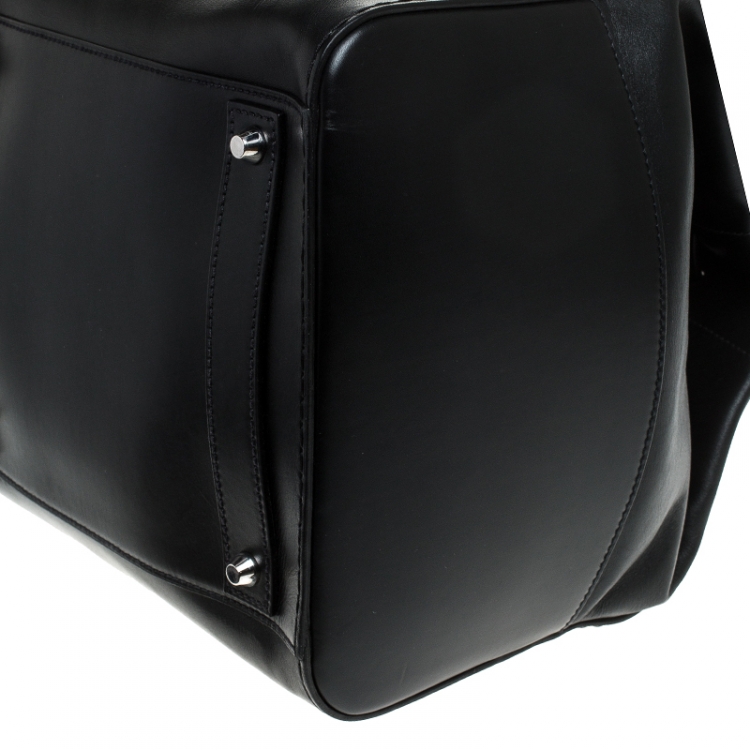 Pre Owned Ralph Lauren Black Leather Ricky Suitcase