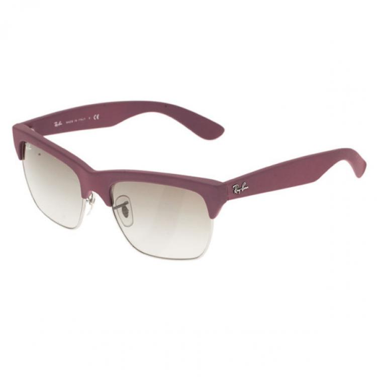 Pre Owned Ray-Ban Purple Dylan Sunglasses