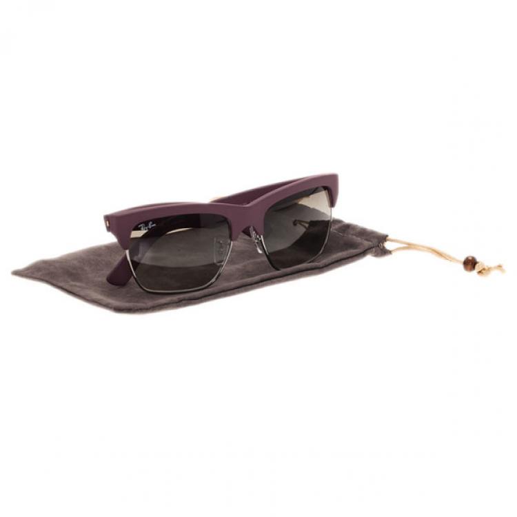 Pre Owned Ray-Ban Purple Dylan Sunglasses