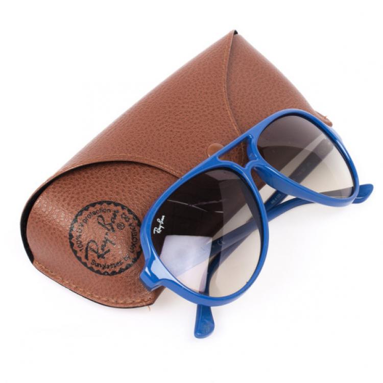 Pre Owned Ray-Ban Blue Liteforce Aviators