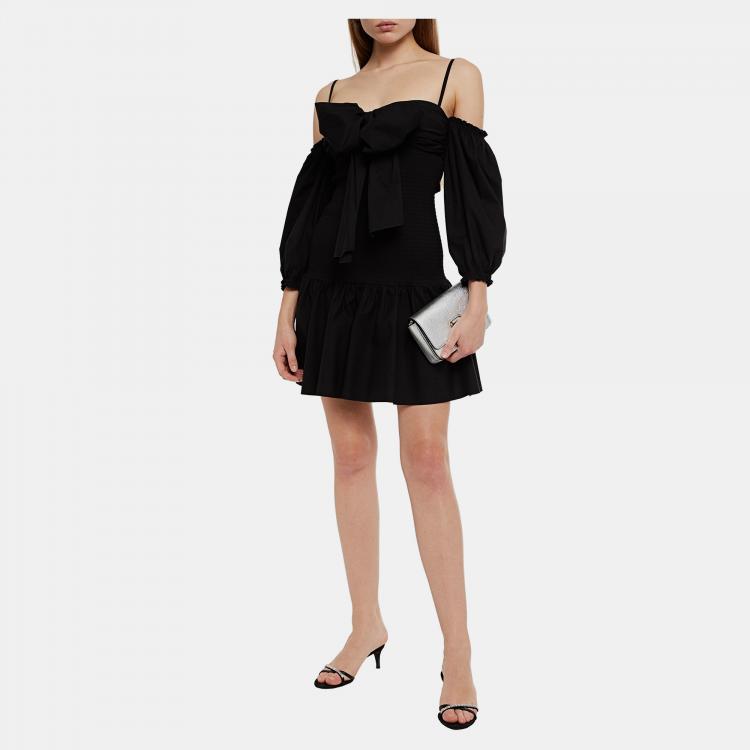Pre Owned Red Valentino Cotton Mini Dress 44