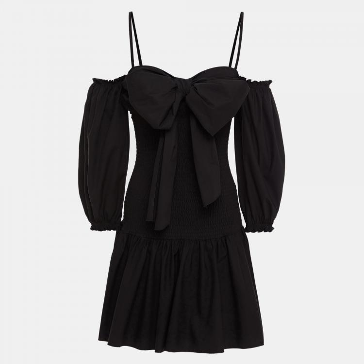Pre Owned Red Valentino Cotton Mini Dress 44