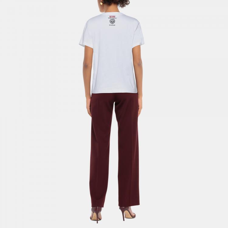 Pre Owned Red Valentino Cotton T-shirt S