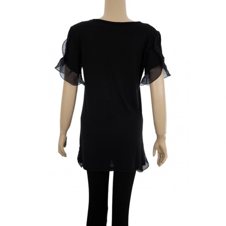 Pre Owned Red Valentino Ruffle Top M