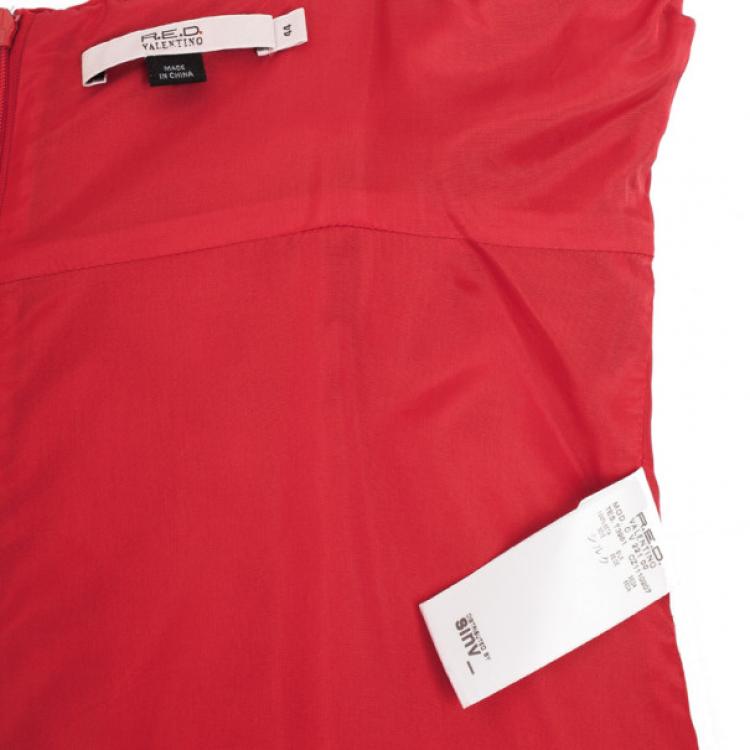 Pre Owned RED Valentino Silk Dress M