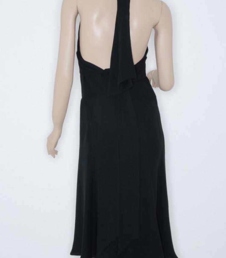 Pre Owned RED Valentino Black Halter Dress 