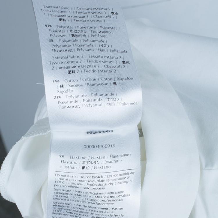 Pre Owned RED Valentino Colorblock Textured Maxi Dress M