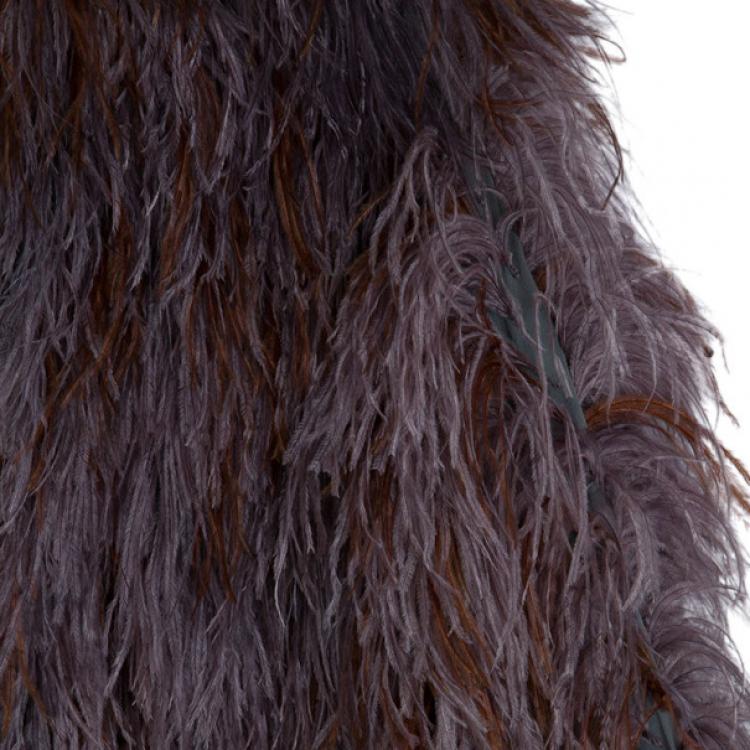 Pre Owned Reem Acra Luxe Fur Stole L