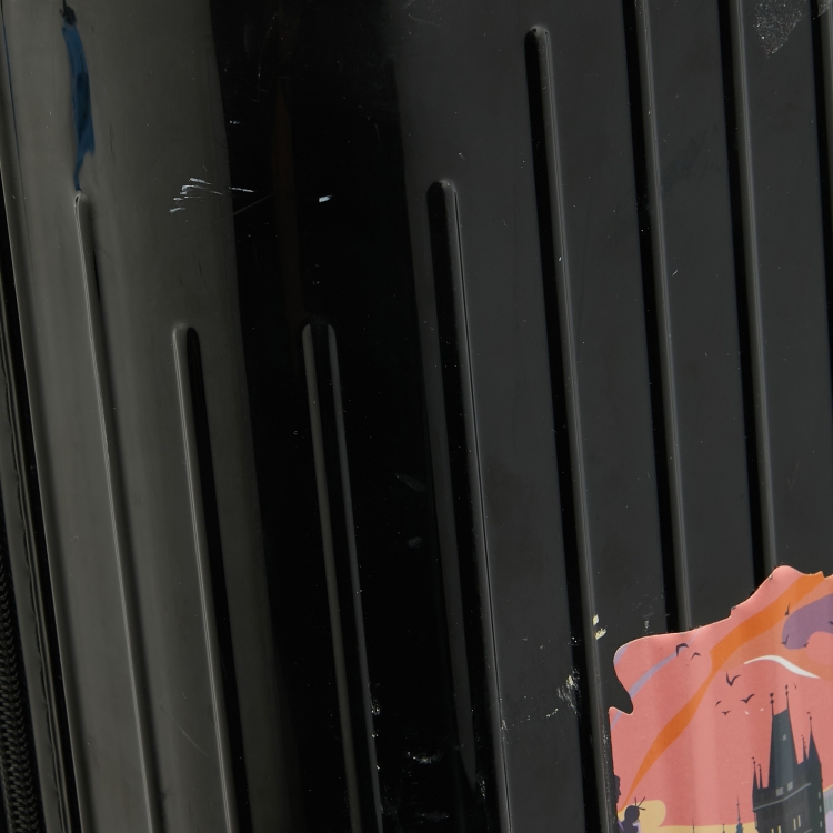 Pre Owned Rimowa Black Polycarbonate Essential Cabin Luggage 45