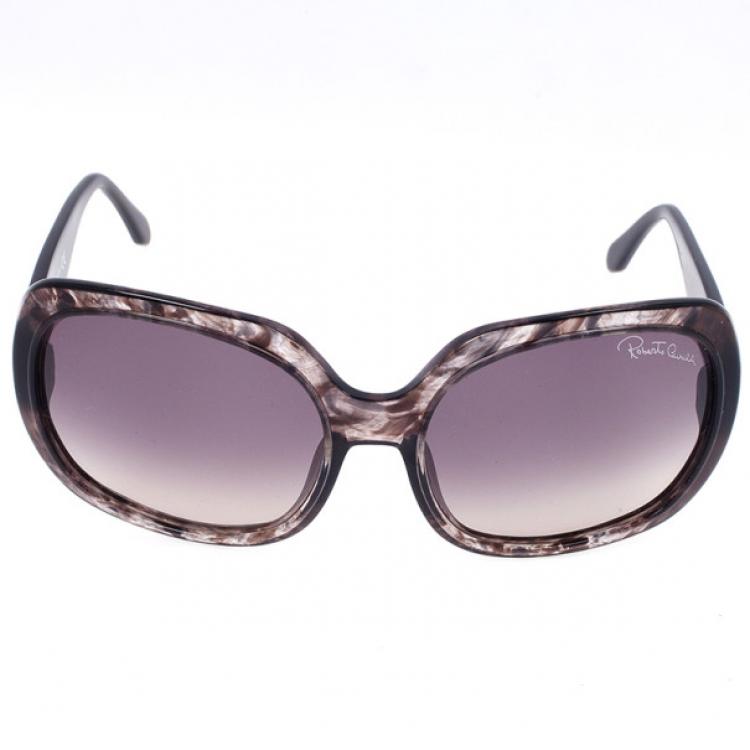 Pre Owned Roberto Cavalli Male Square Oversized Womens Sunglasses