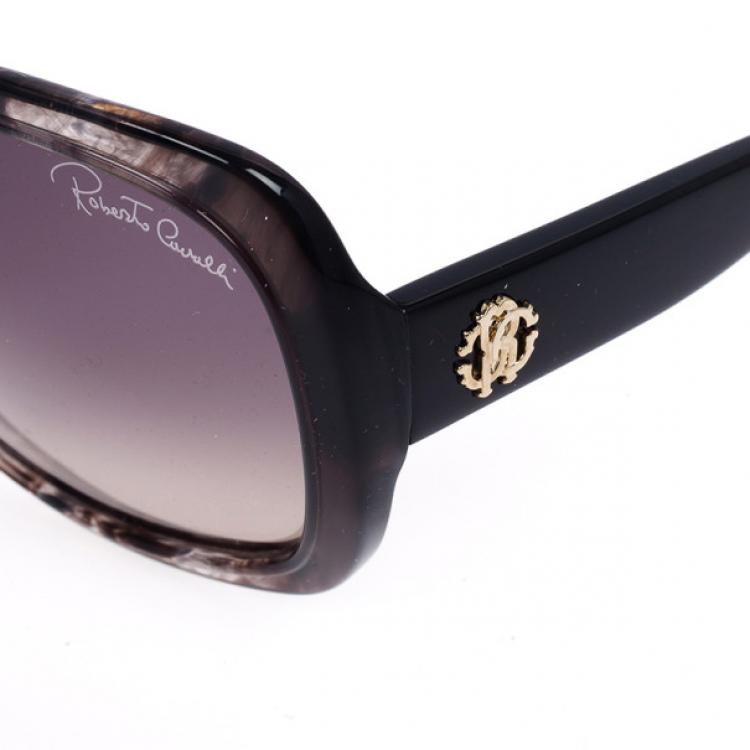 Pre Owned Roberto Cavalli Male Square Oversized Womens Sunglasses