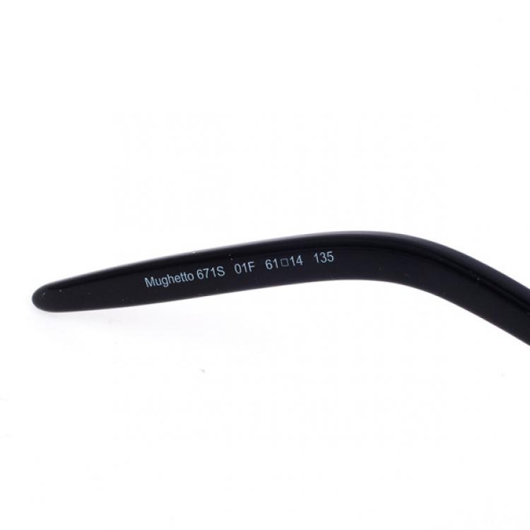 Pre Owned Roberto Cavalli Black Mughetto Oversized Womens Sunglasses