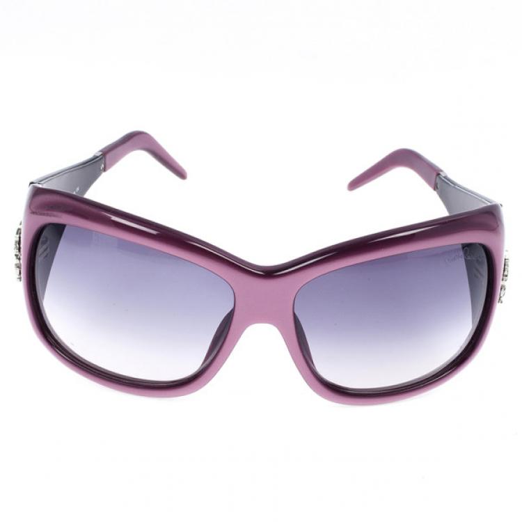 Pre Owned Roberto Cavalli Viollet Riolite Womens Sunglasses