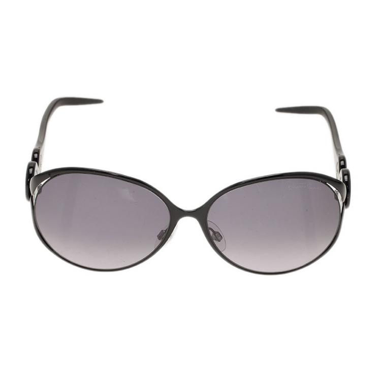 Pre Owned Roberto Cavalli Black Giacinto Sunglasses