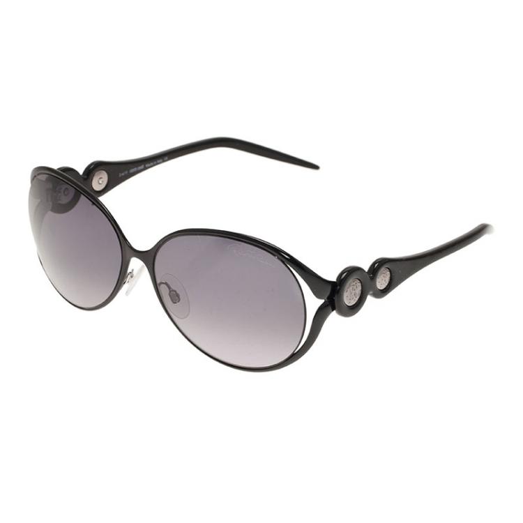 Pre Owned Roberto Cavalli Black Giacinto Sunglasses